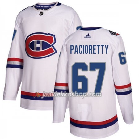 Miehille NHL Montreal Canadiens Pelipaita Max Pacioretty 67 Adidas 2017-2018 Valkoinen 100 Classic Authentic Miehille NHL Montreal Canadiens Pelipaita Max Pacioretty 67 Adidas 2017-2018 Valkoinen 100 Classic Authentic